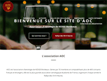 Tablet Screenshot of aoc-kedgebs.com
